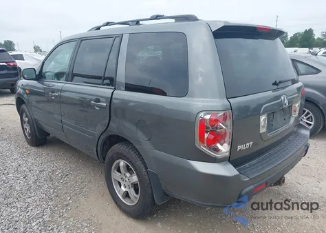 2007 Honda Pilot Ex-L from USA, damaged, VIN 2HKYF18647H530078
